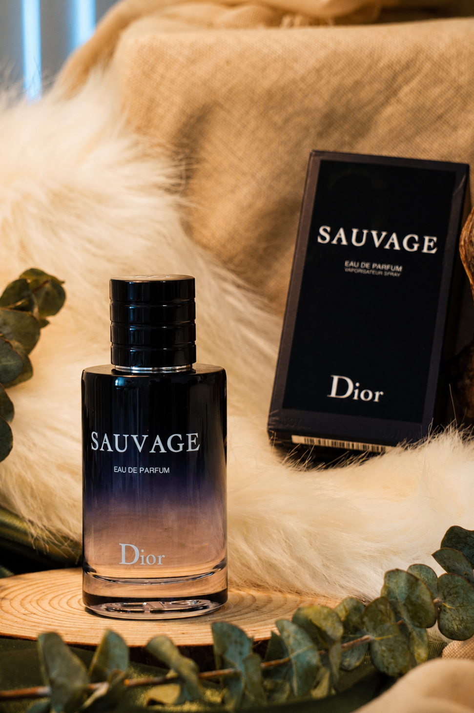 Sauvage Eau de Parfum fragrance bottle
